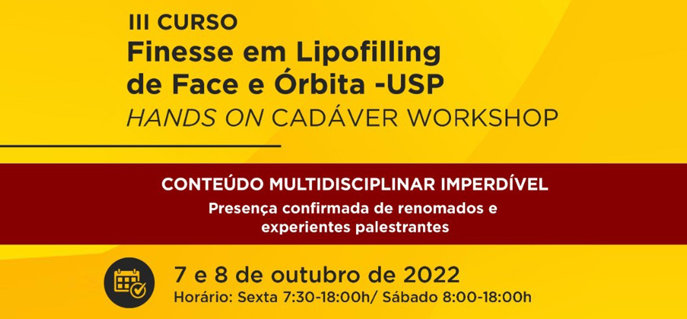 CURSO TECNOLOGIAS EM BLEFAROPLASTIA E REJUVENESCIMENTO PERIOCULAR - USP